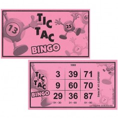 500 tickets Tic-Tac bingo