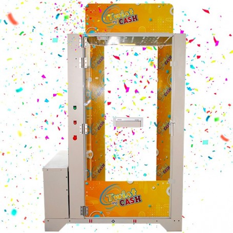 Cabine à billets : Twist and Cash