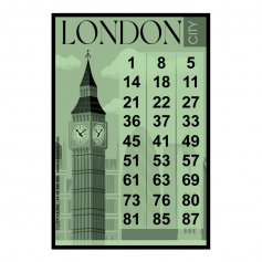 336 feuillets London City 