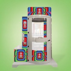 Cabine à billets : Twist and Cash - la cash machine