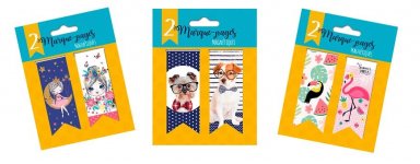 Marque pages magnétiques pour tombola et kermesse