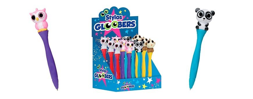 Stylo gloobers pour tombola et kermesse